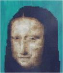 Mona Lisa - 2.4m x 2.4m<br />January 2004
